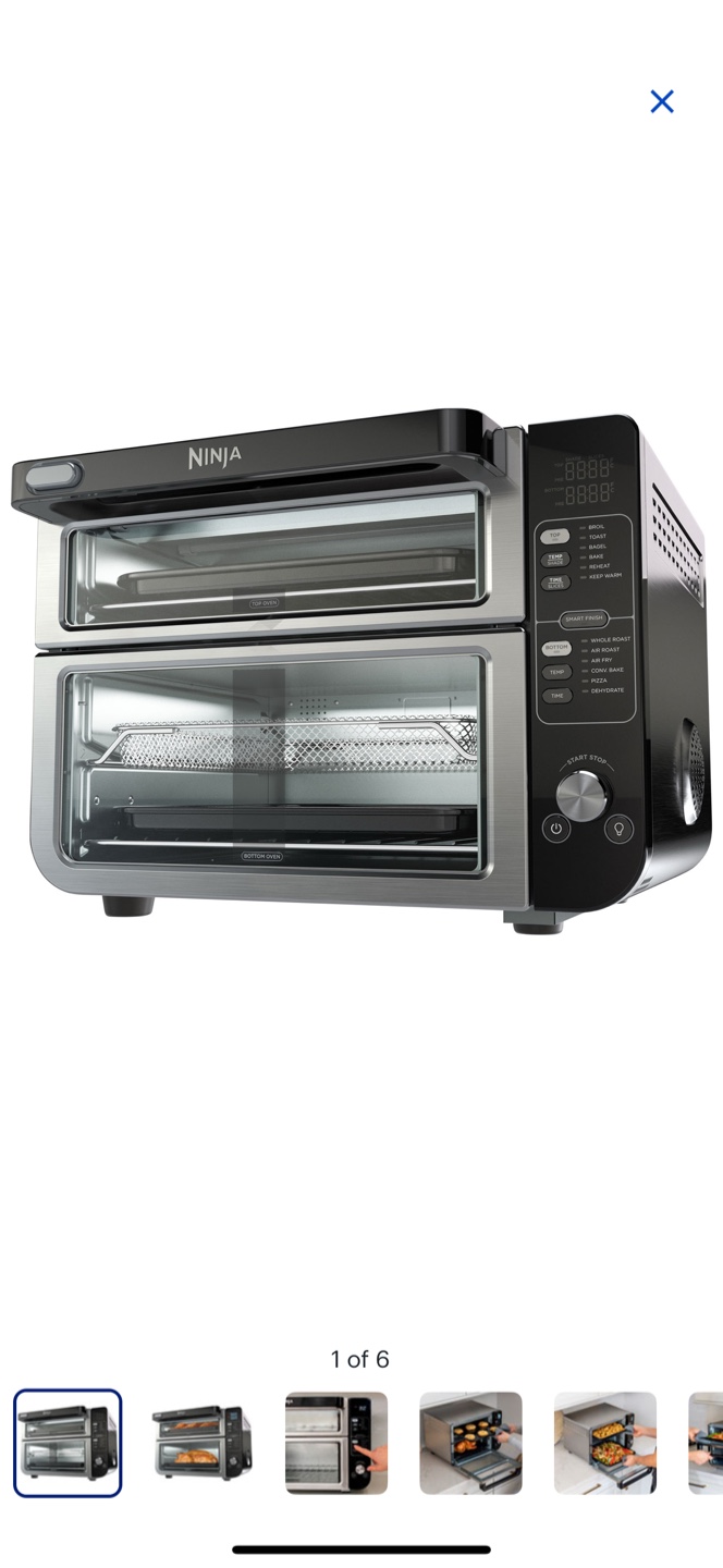 Ninja 12-in-1 Double Oven with FlexDoor