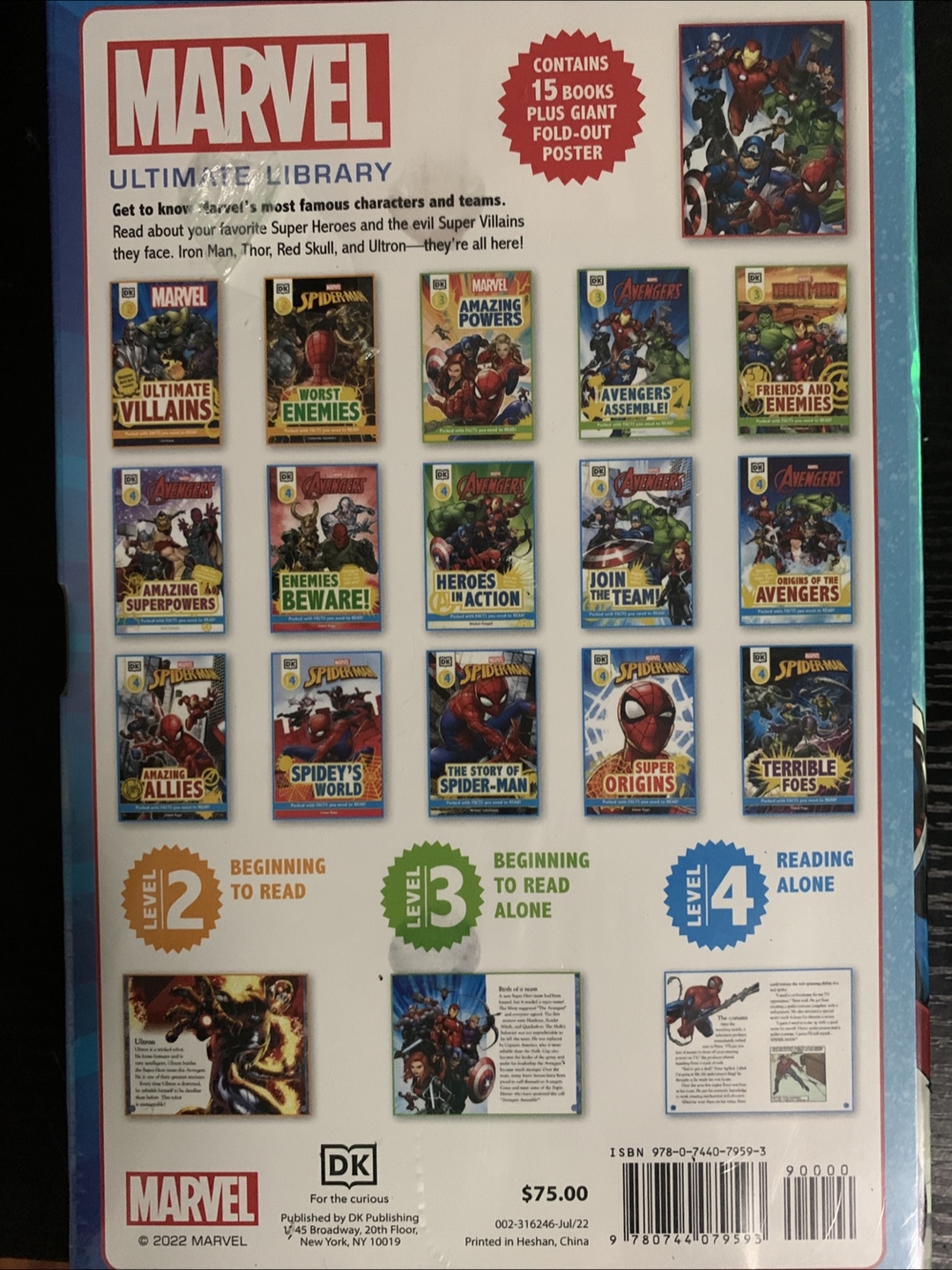 Marvel Ultimate Library DK Book Set - photo 2