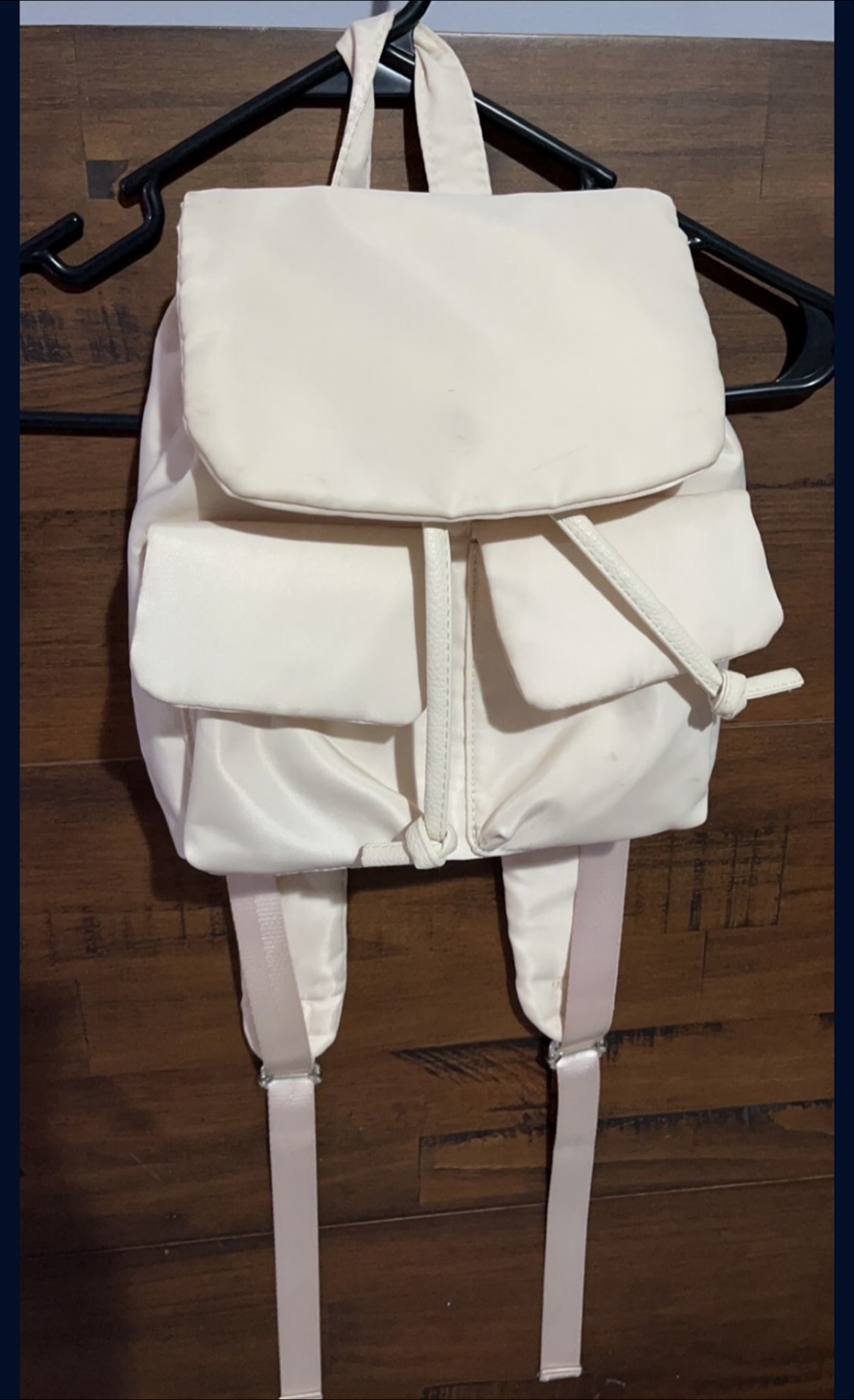 Cream Mini Backpack