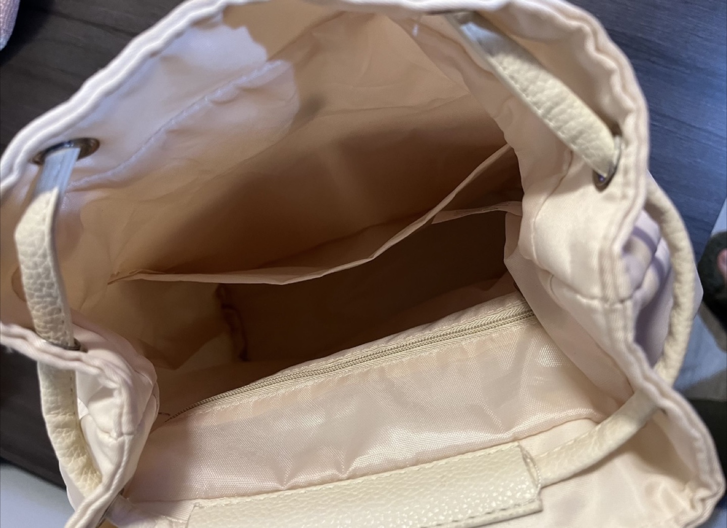 Cream Mini Backpack - photo 5
