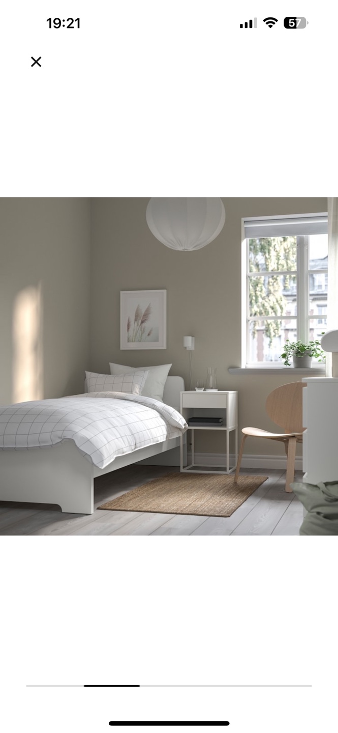 IKEA VIKARE Bed Guard Rail - White - photo 5
