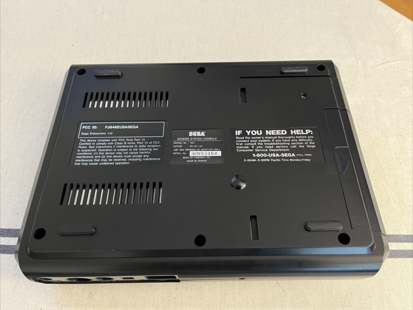 Sega Genesis Model 1 with 3BP Mod and Recap - photo 4