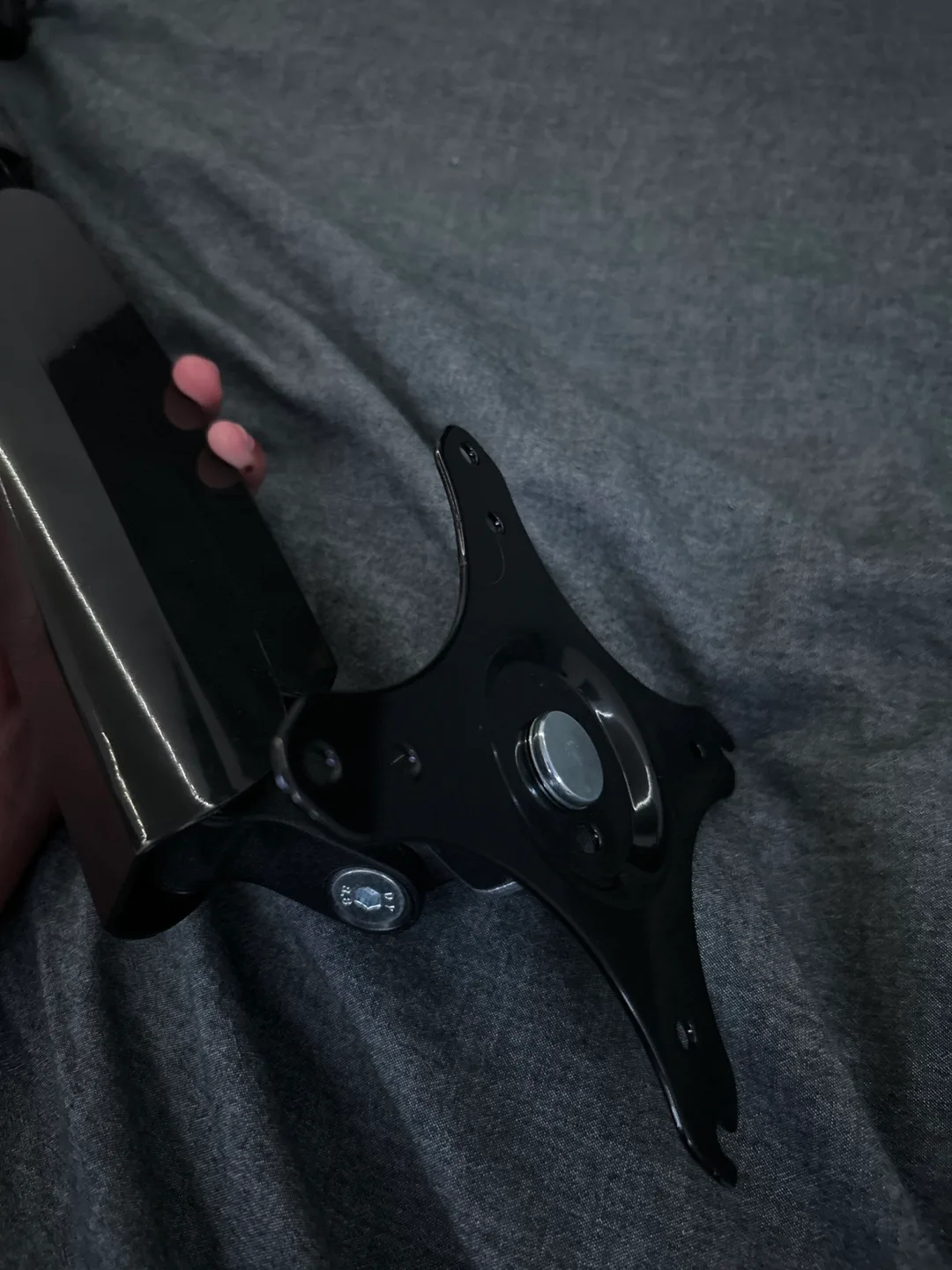 Black Monitor Arm Mount image indicator(3)