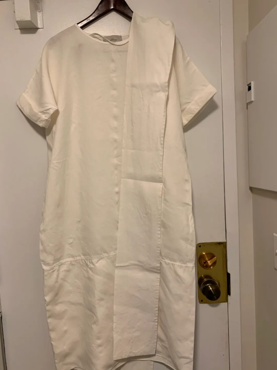 Studio Nicholson White Dress - Size 0 image indicator(4)