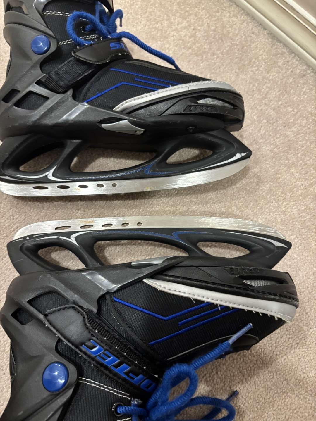 Softec Adjustable Ice Skates - Size 4 kids - photo 5