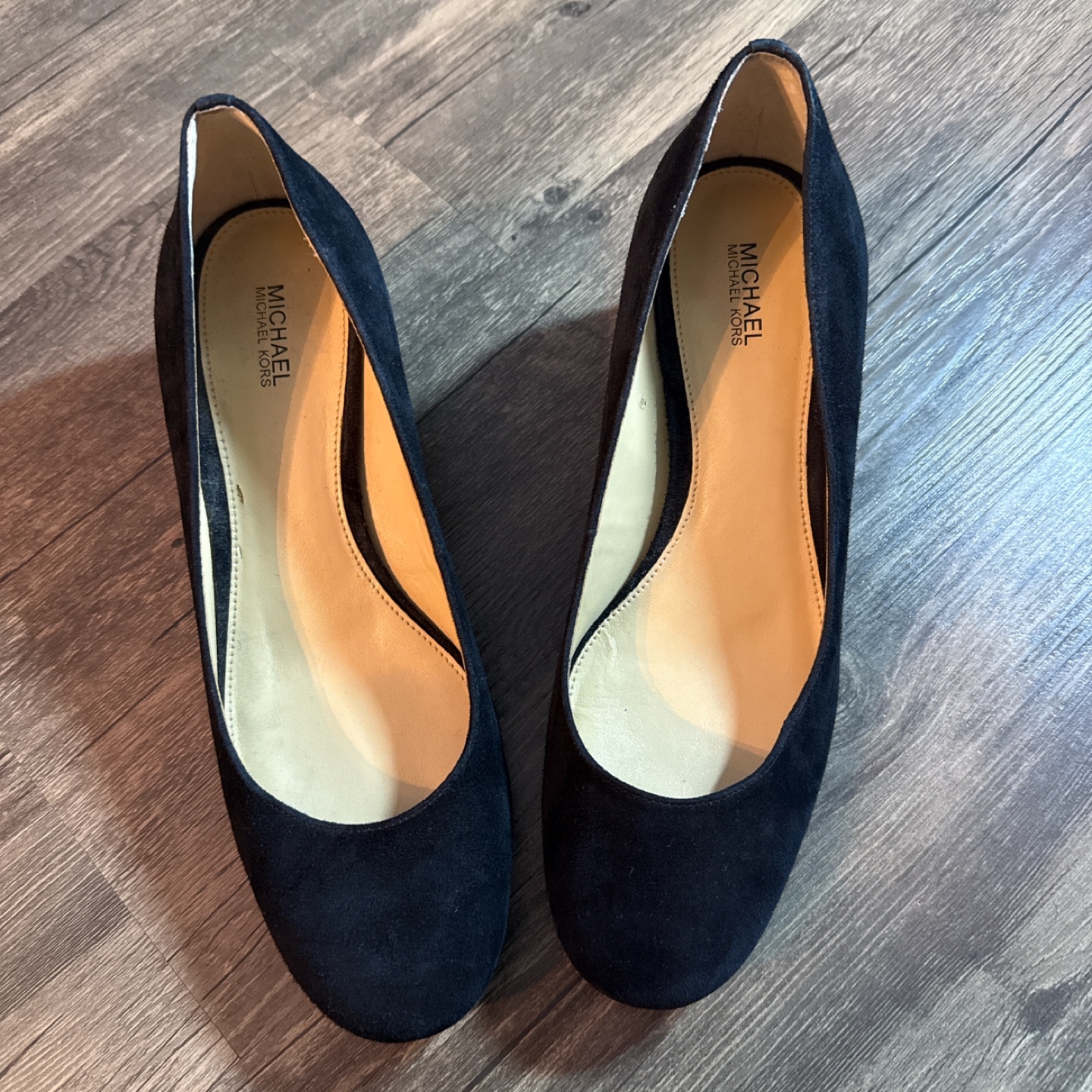 Michael Kors Black Suede Pumps - Size 8.5M