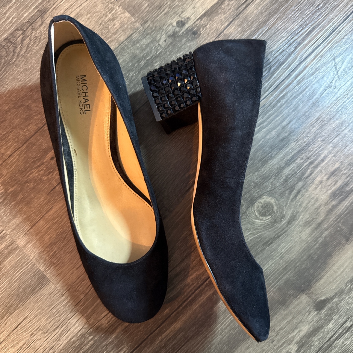 Michael Kors Black Suede Pumps - Size 8.5M - photo 2