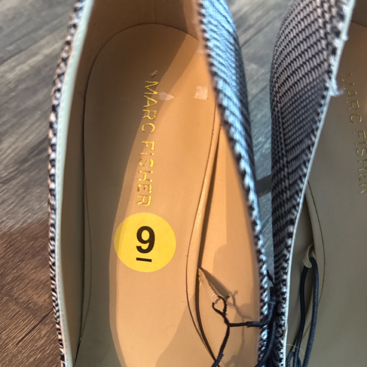 Marc Fisher Houndstooth Heels - Size 9 - photo 4