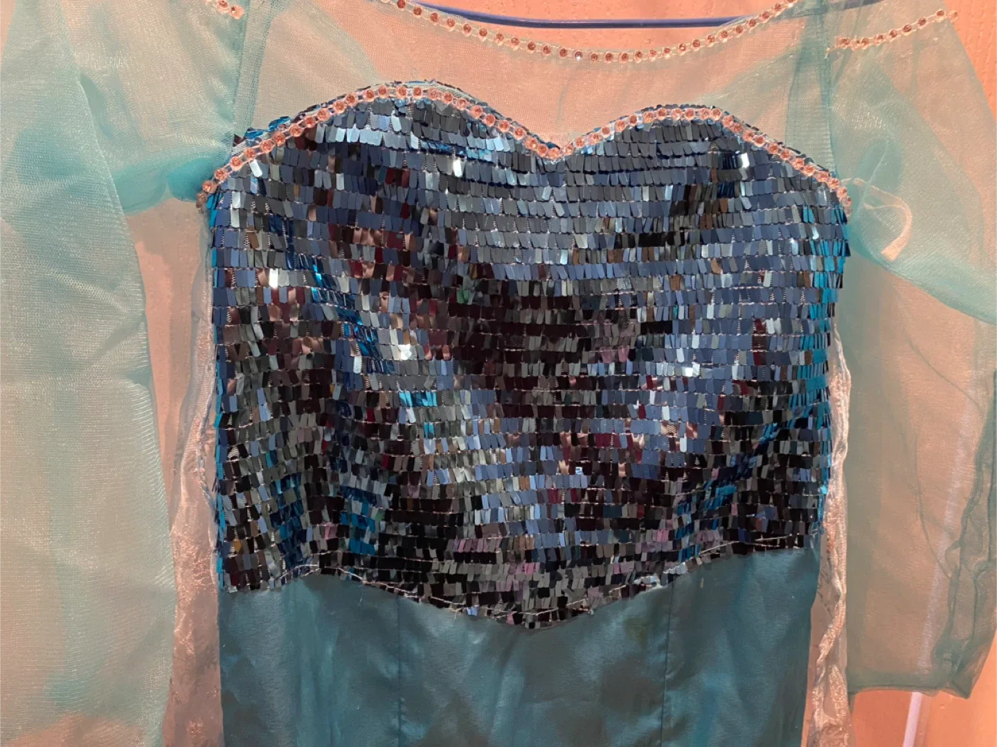 Elsa Dress - Frozen Costume Halloween image indicator(3)