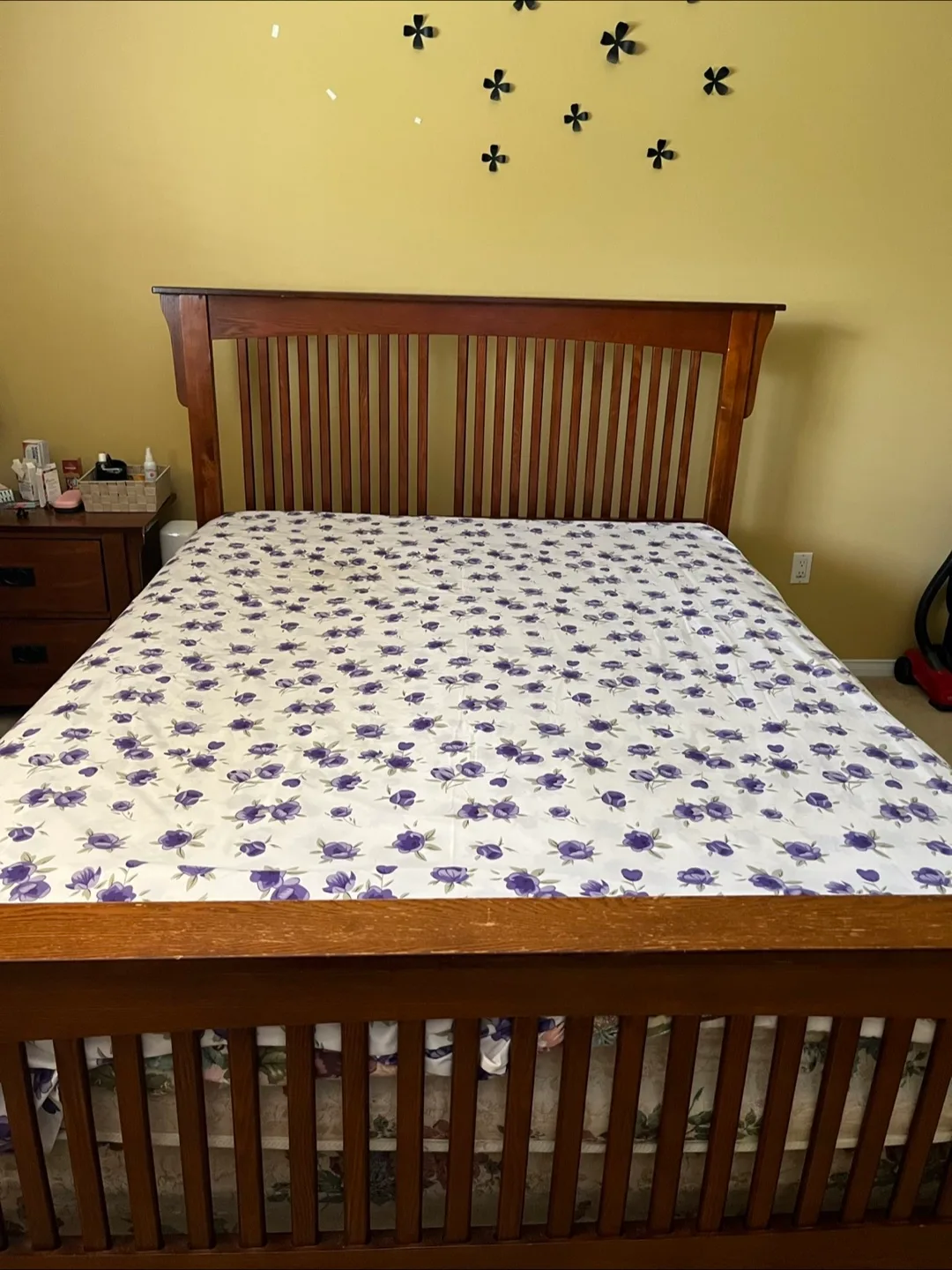 Queen Size Hybrid Mattress- Solid Wood thumbnail