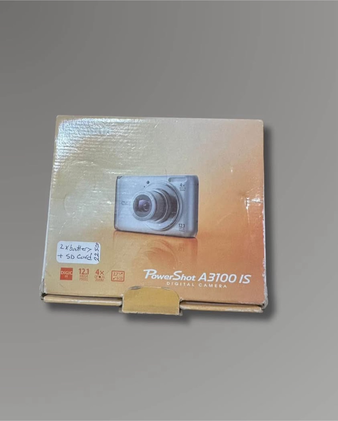 Canon Powershot A3100 IS (Y2K Digital Camera) - photo 3