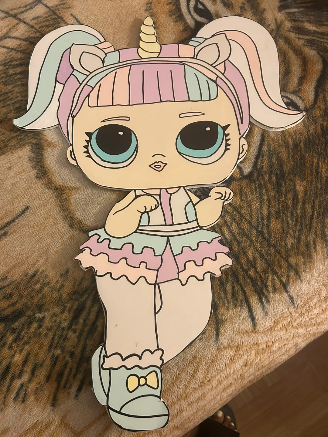 LOL Doll Unfinished cardboard Cutouts - photo 3