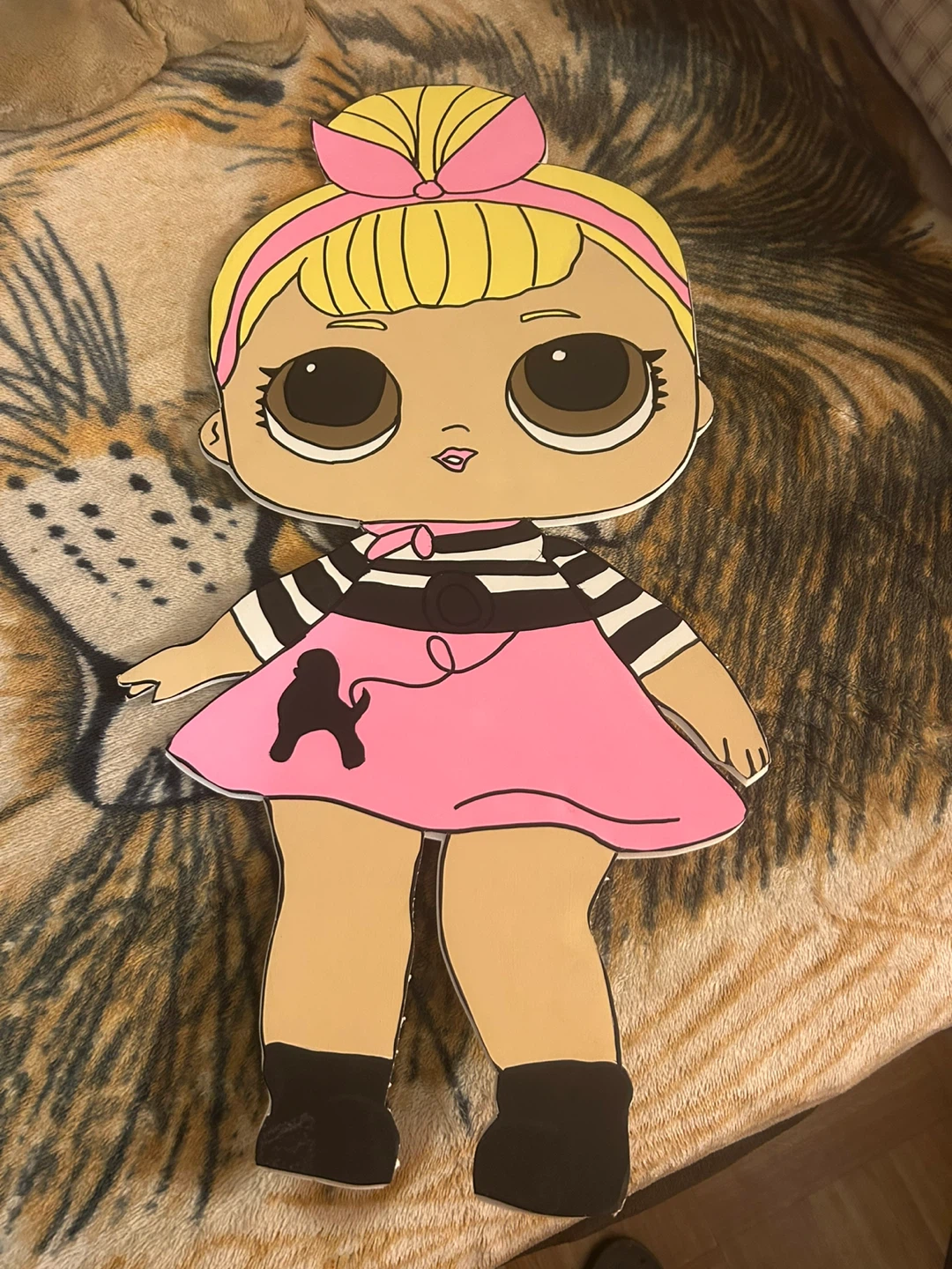 LOL Doll Unfinished cardboard Cutouts - photo 2