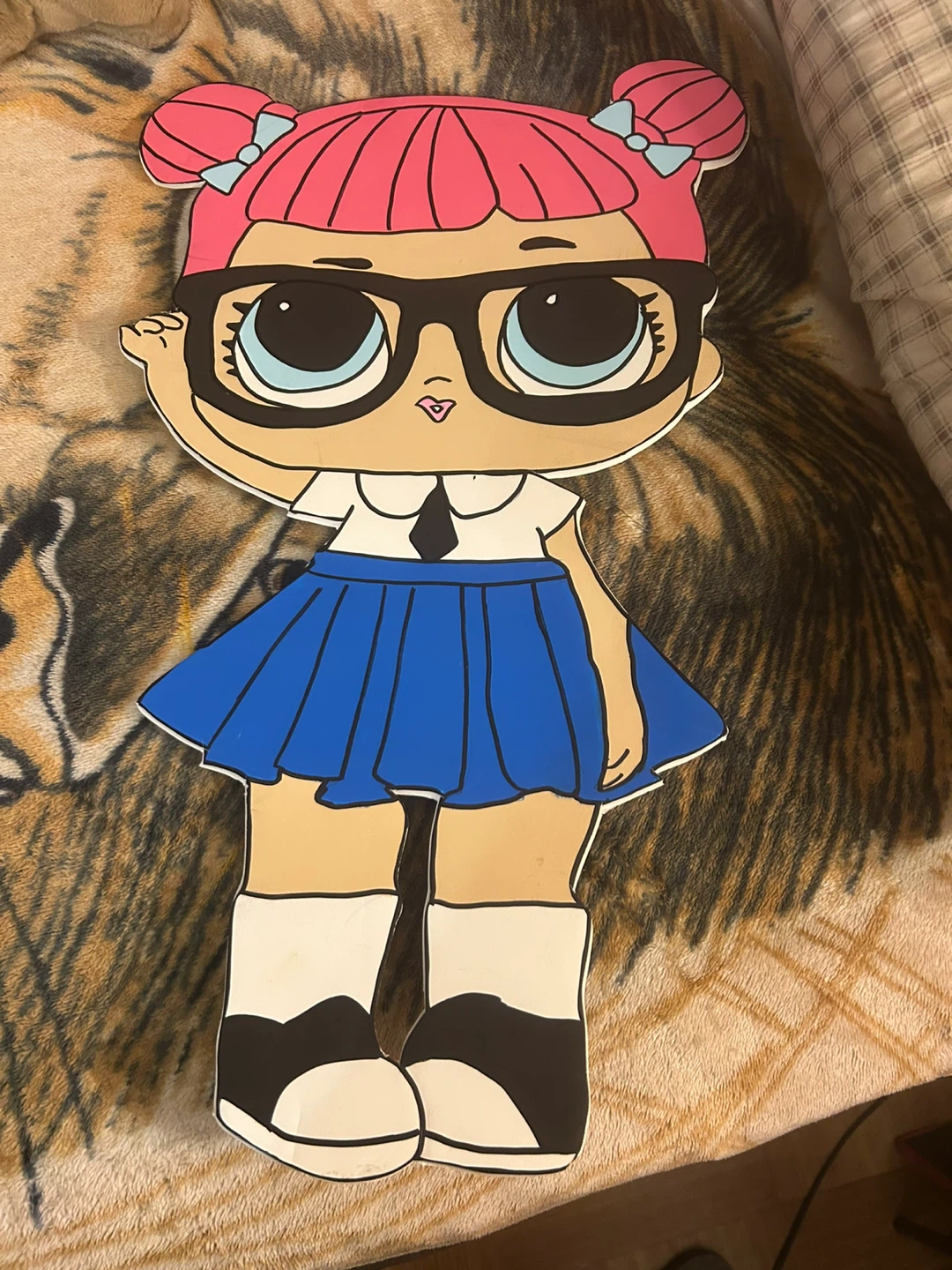 LOL Doll Unfinished cardboard Cutouts