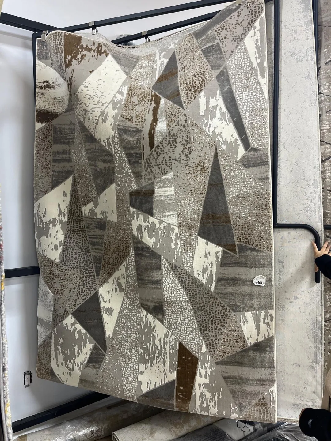 Abstract Patterned Area Rug (brand new pack) image indicator(4)