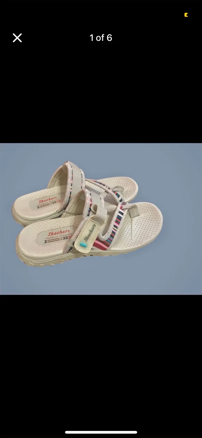 Skechers Reggae Day-Dreamers Sandals - Size 6