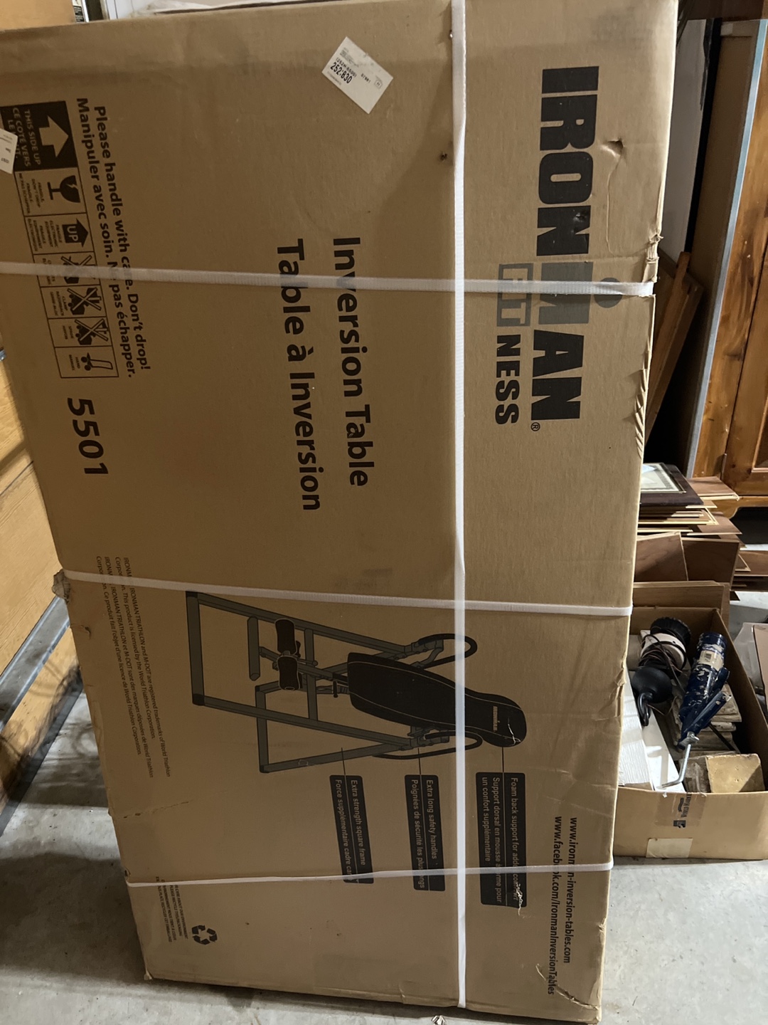 IRONMAN Fitness Inversion Table 5501
