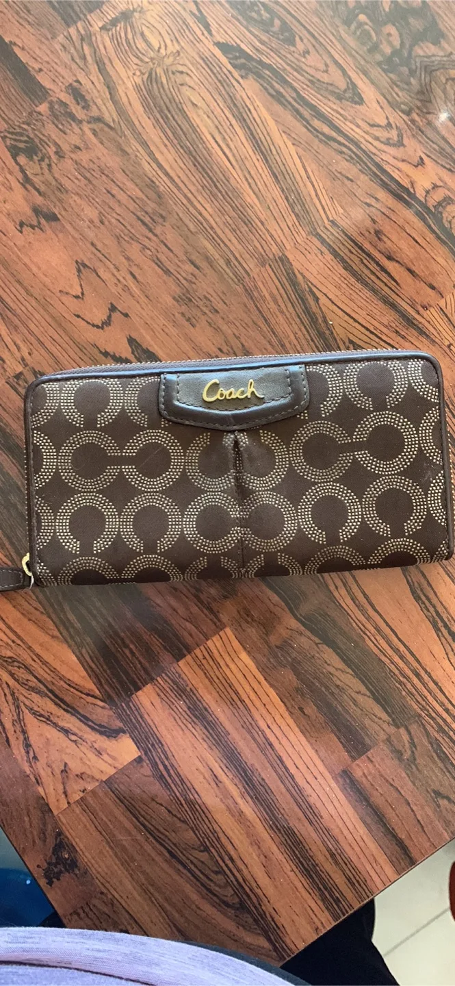 Coach Brown Wallet thumbnail