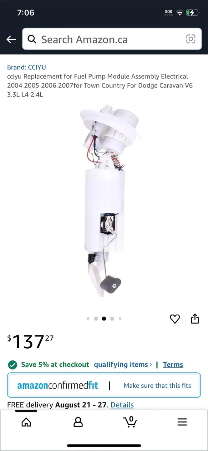 CCIYU Fuel Pump Module Assembly thumbnail