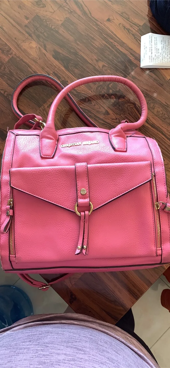 Christian Siriano Pink Satchel Bag thumbnail