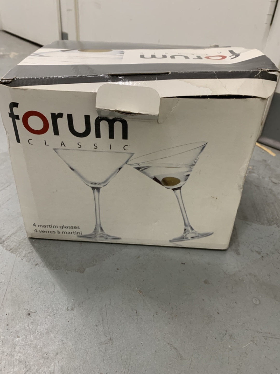 Martini glasses