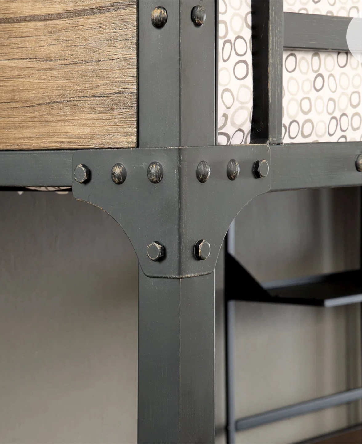 Industrial Style Bunk Bed - photo 3
