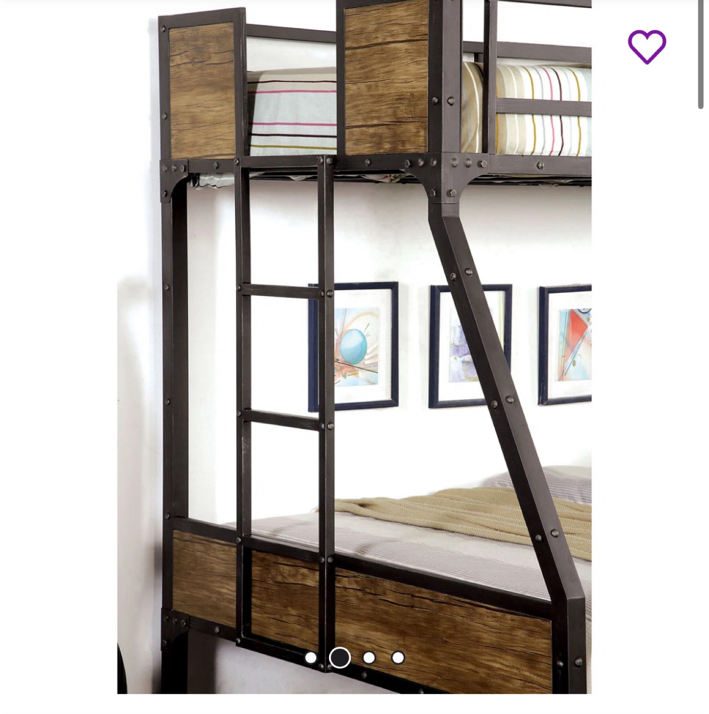 Industrial Style Bunk Bed - photo 4