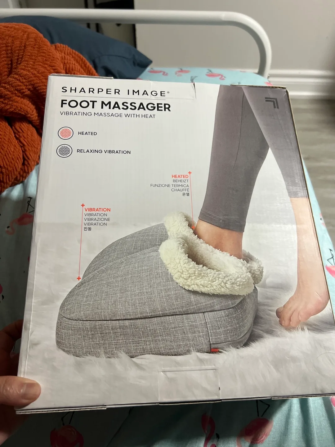 Sharper Image Foot Massager with Heat - New! thumbnail