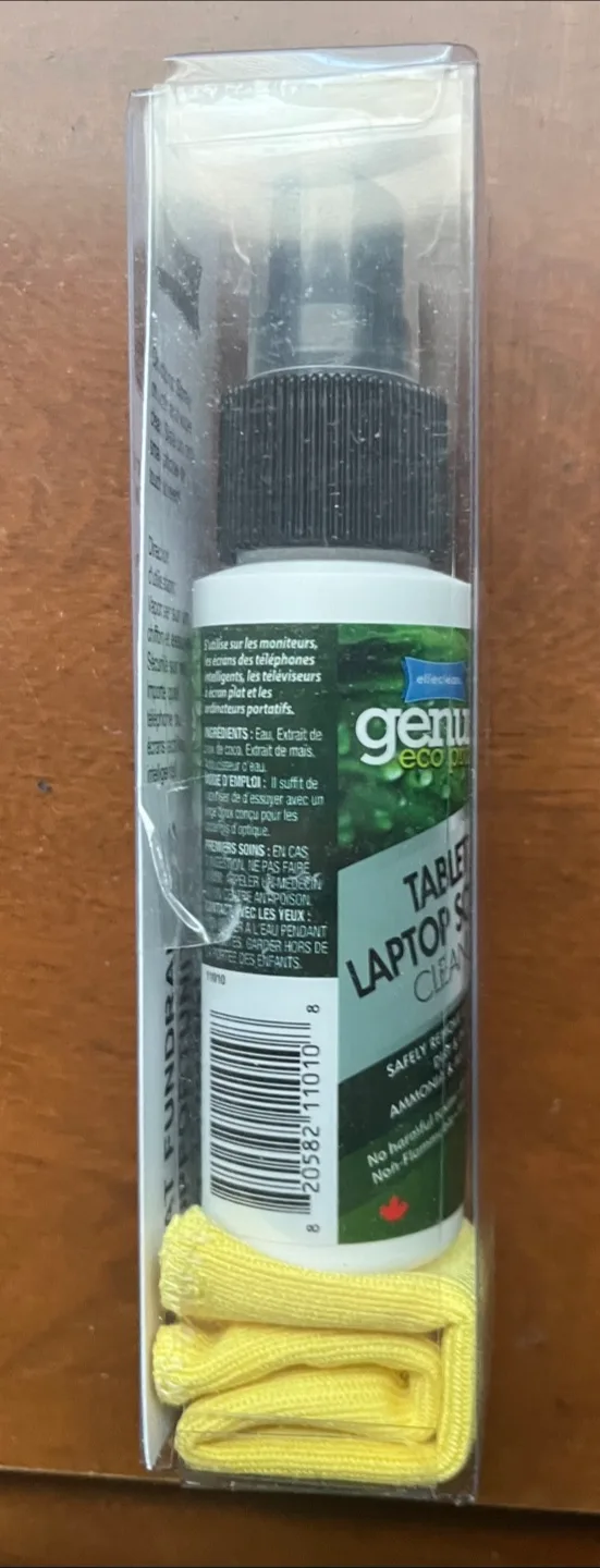 NEW Tablet & Laptop Screen Cleaner & Cloth Set image indicator(3)