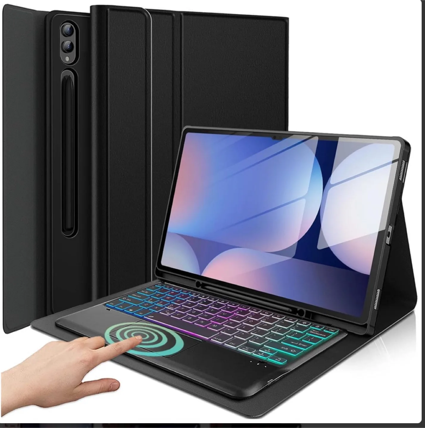 Backlit Keyboard Case for Samsung Galaxy Tab S8/S9/S10 Ultra thumbnail