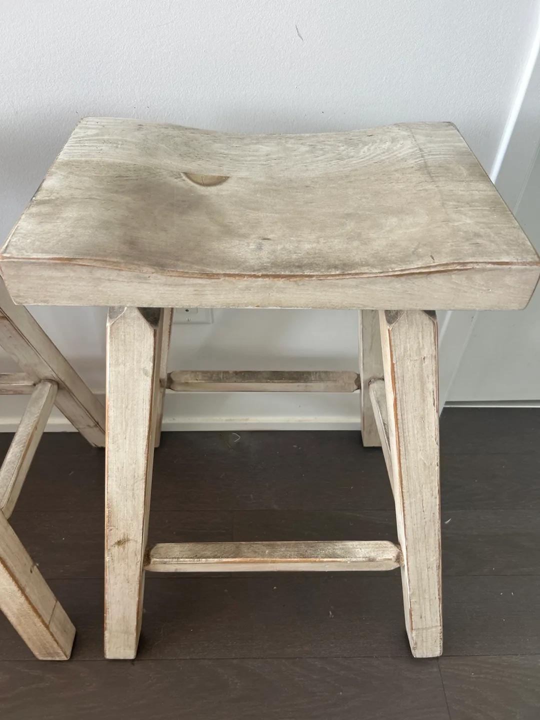 Wooden stools - sold as set image indicator(2)