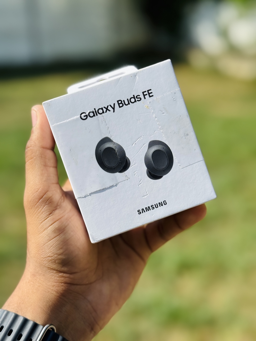 Samsung Galaxy Buds FE - Graphite - cleaned and sanitised