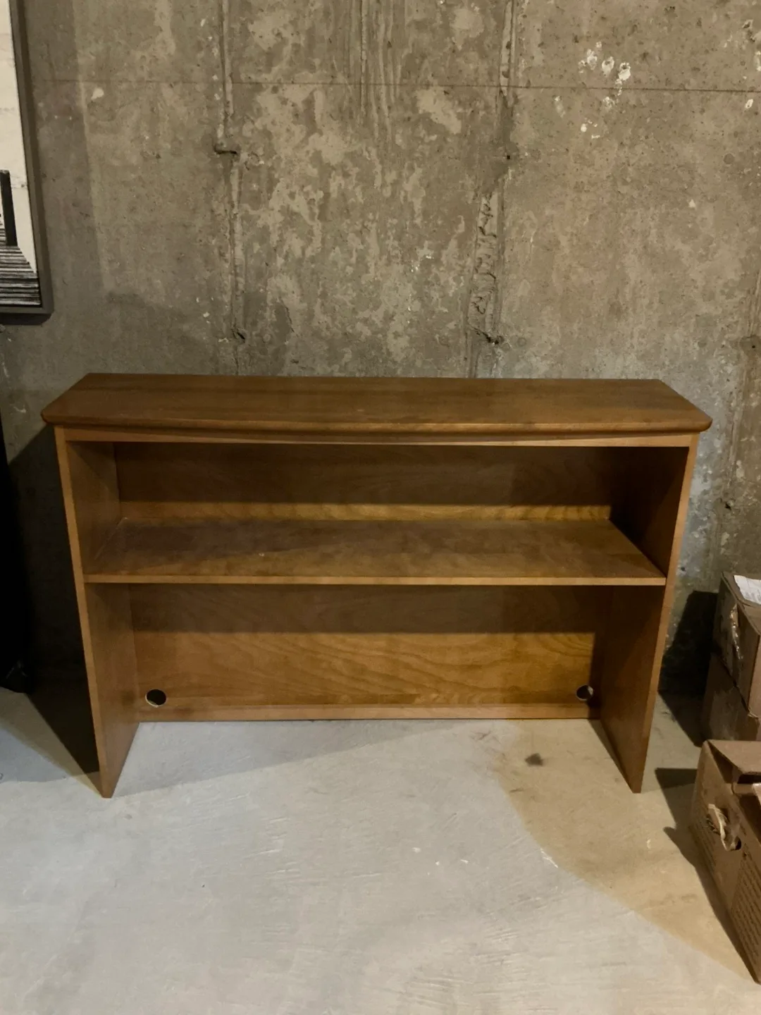 Wooden Desk and Bed Frame Set thumbnail