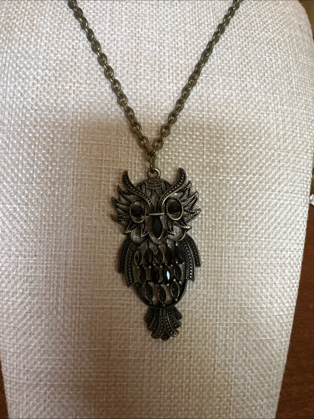 Owl Pendant Necklace image indicator(2)