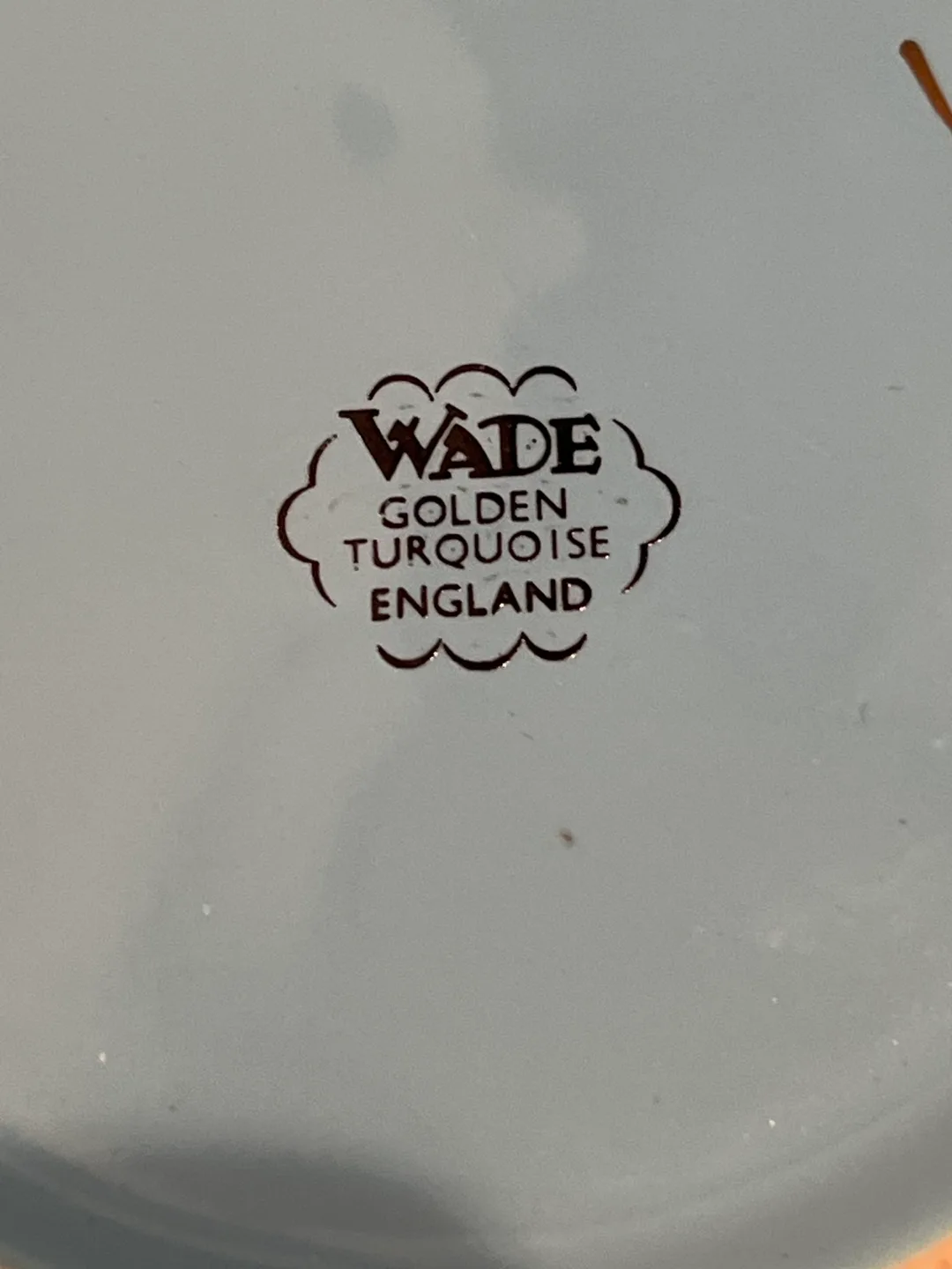 Wade Golden Turquoise England Dish image indicator(3)