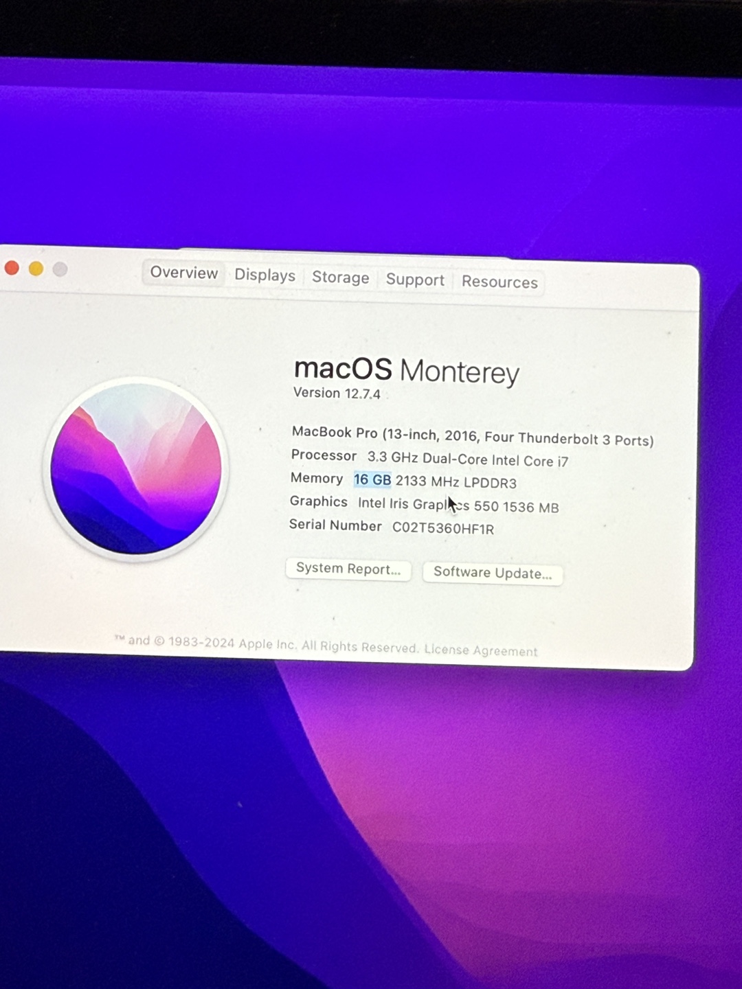 Macbook pro 2016 - photo 4