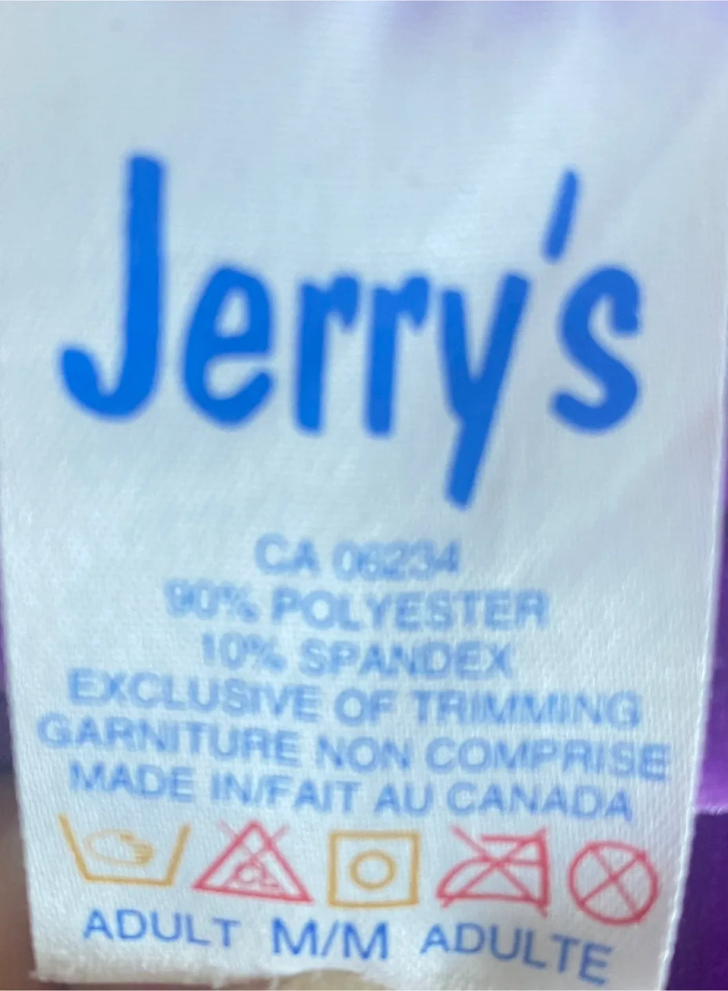 Jerry's Purple Velvet Skirt - Size M image indicator(3)