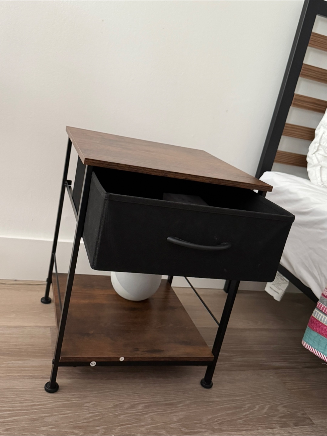 Nightstand with Drawer & Shelf - photo 3
