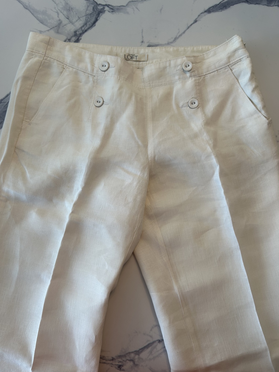 Ann Taylor LOFT Linen Pants - Size 6 - photo 2