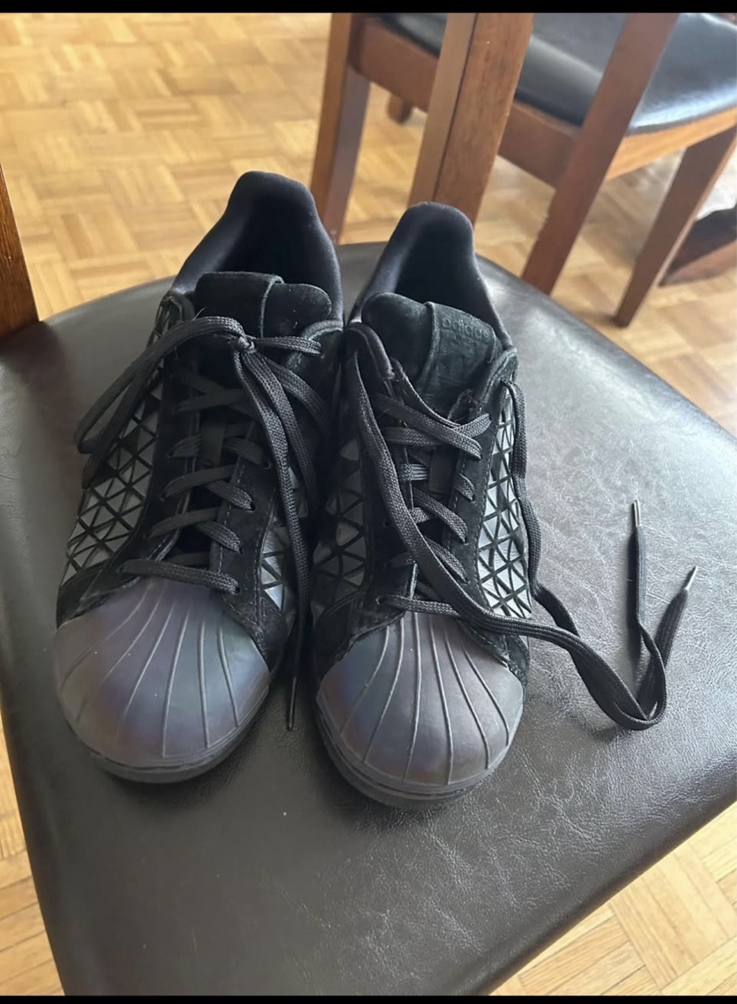 Adidas Superstar Black Shoes - photo 3