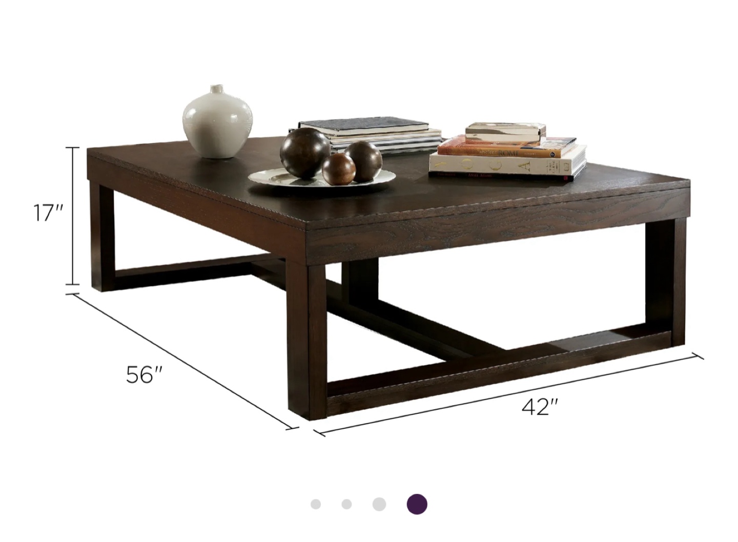 Solid Wood Coffee Table - Great Condition! - photo 3