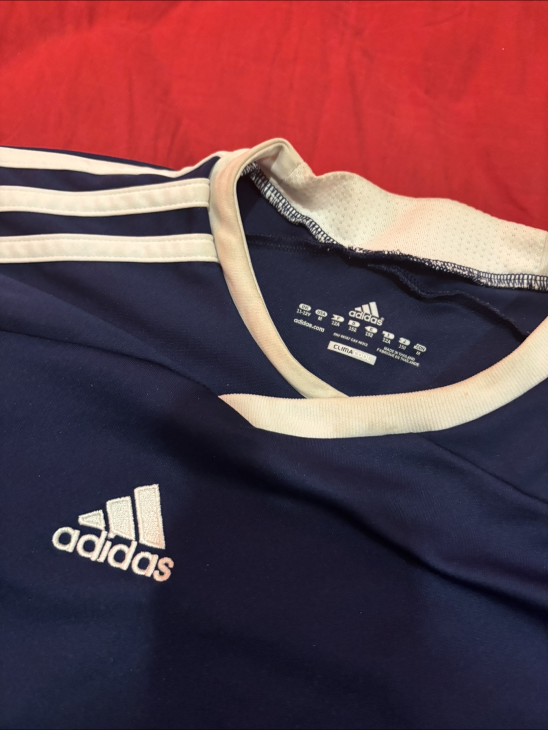 Adidas ClimaCool Navy Blue sports shirt
