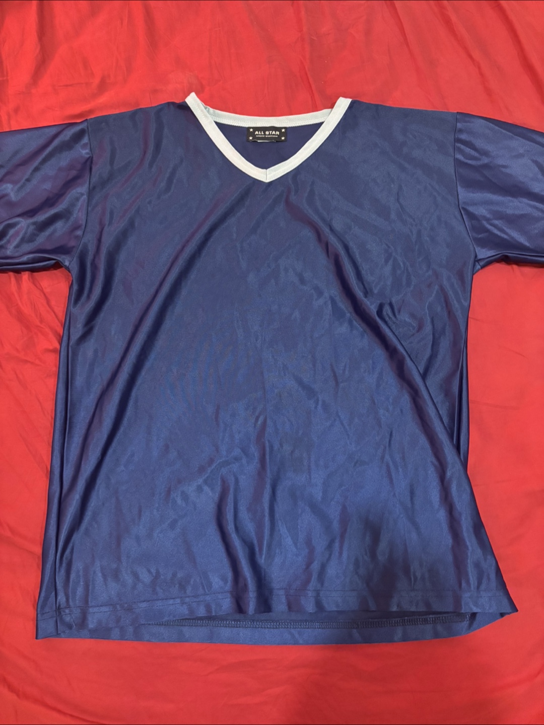 All Star Authentic Sportswear Navy Blue Jersey - photo 3