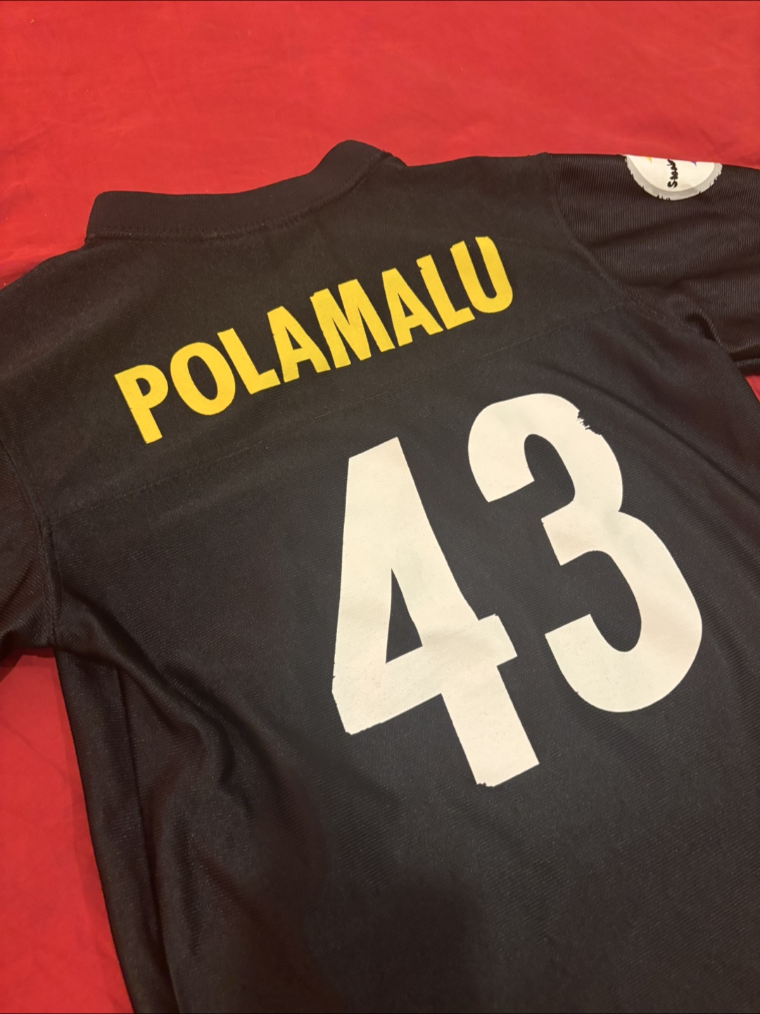 NFL Steelers Polamalu #43 Jersey