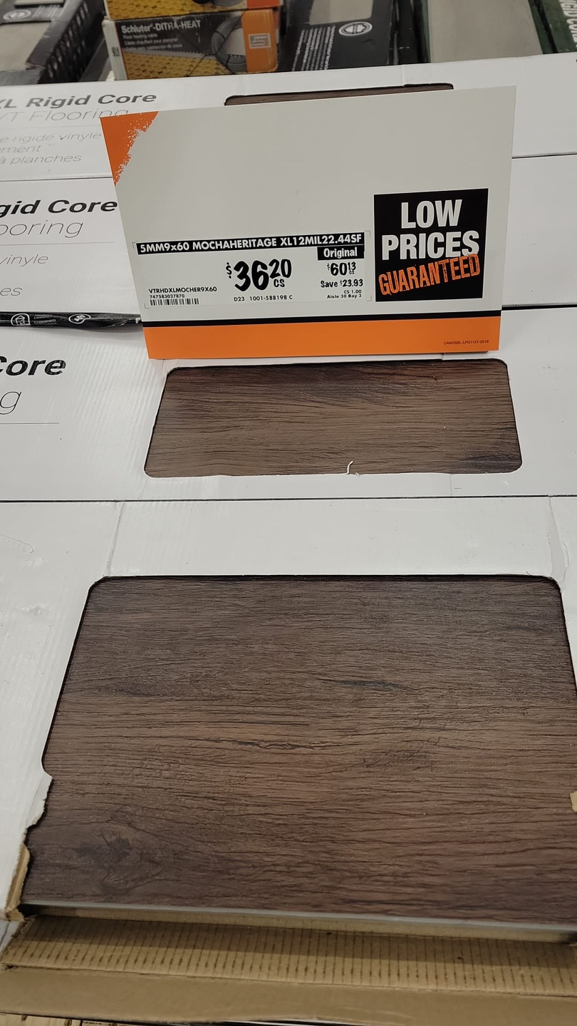 MSI Stone ULC Mocha Heritage Vinyl Plank Flooring