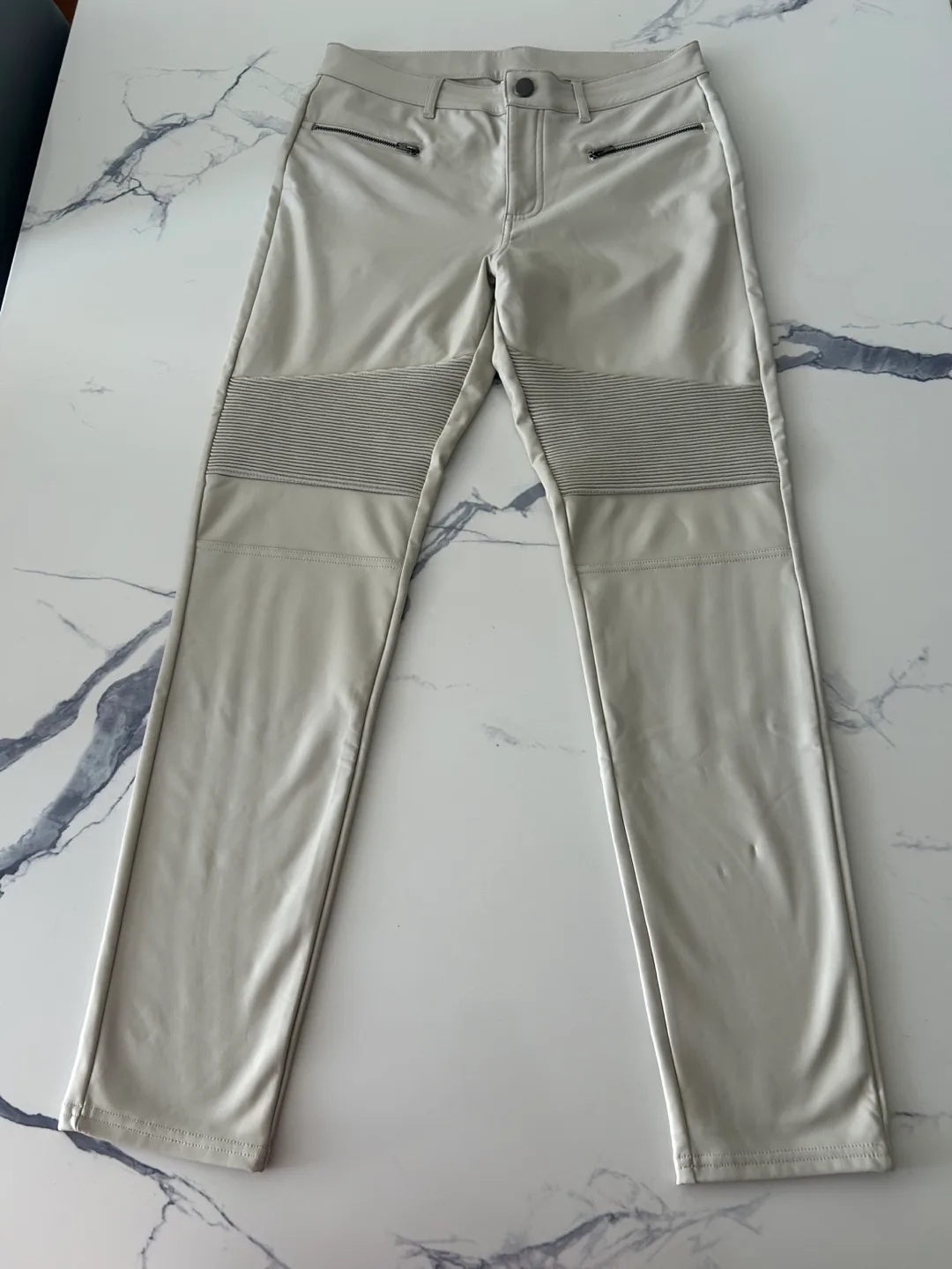 Calzedonia Faux Leather Pants - Size M thumbnail