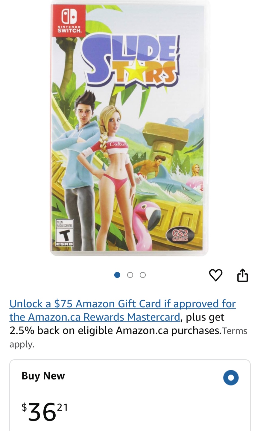 Slide Stars Nintendo Switch **New** - photo 3