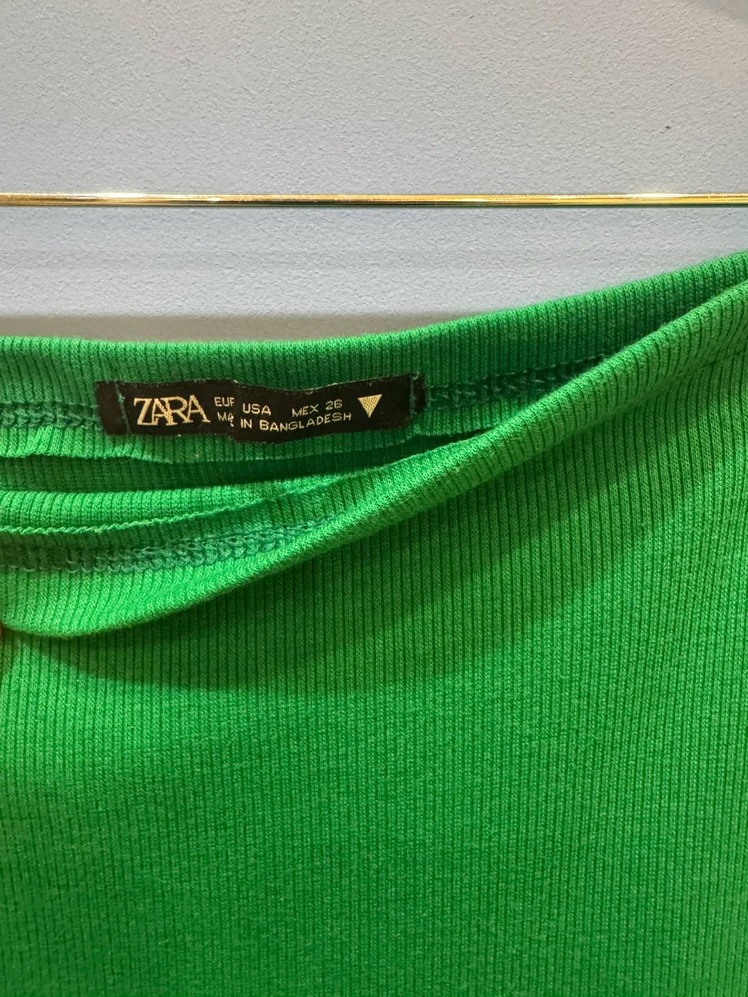 Zara Green Mini dress- Size M image indicator(3)