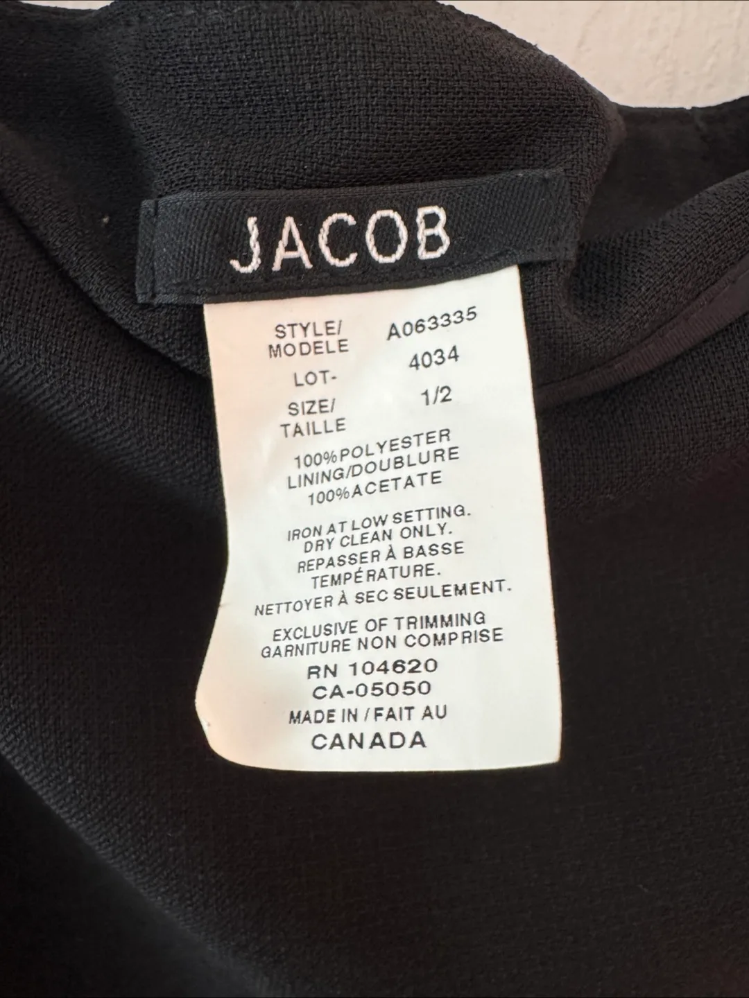 Club Monaco and Jacob Black Skirt Bundle - Size 1/2 & 6 image indicator(4)