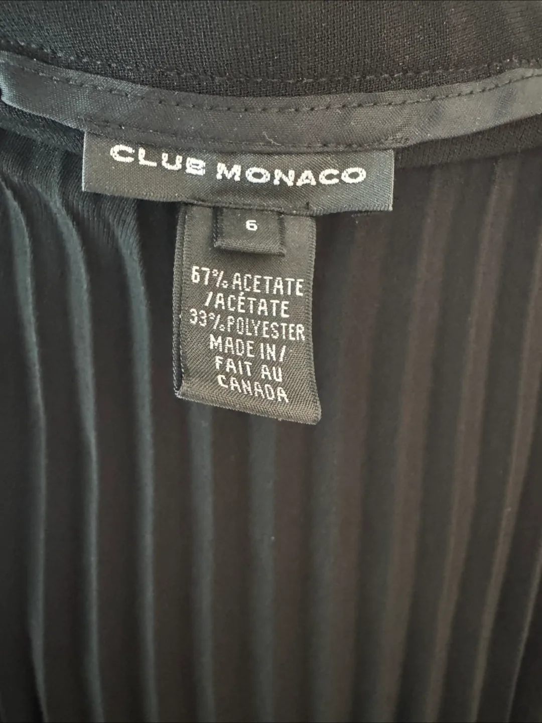Club Monaco and Jacob Black Skirt Bundle - Size 1/2 & 6 image indicator(2)